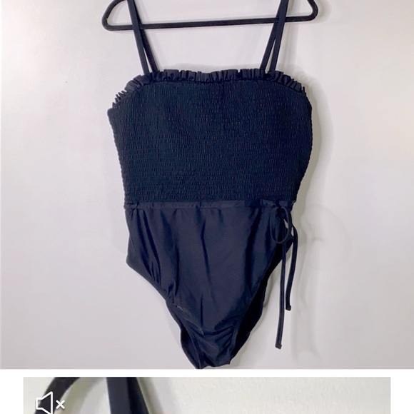 Anthropologie smocked and ruffle one piece swim suit Size 2XL - Picture 1 of 2